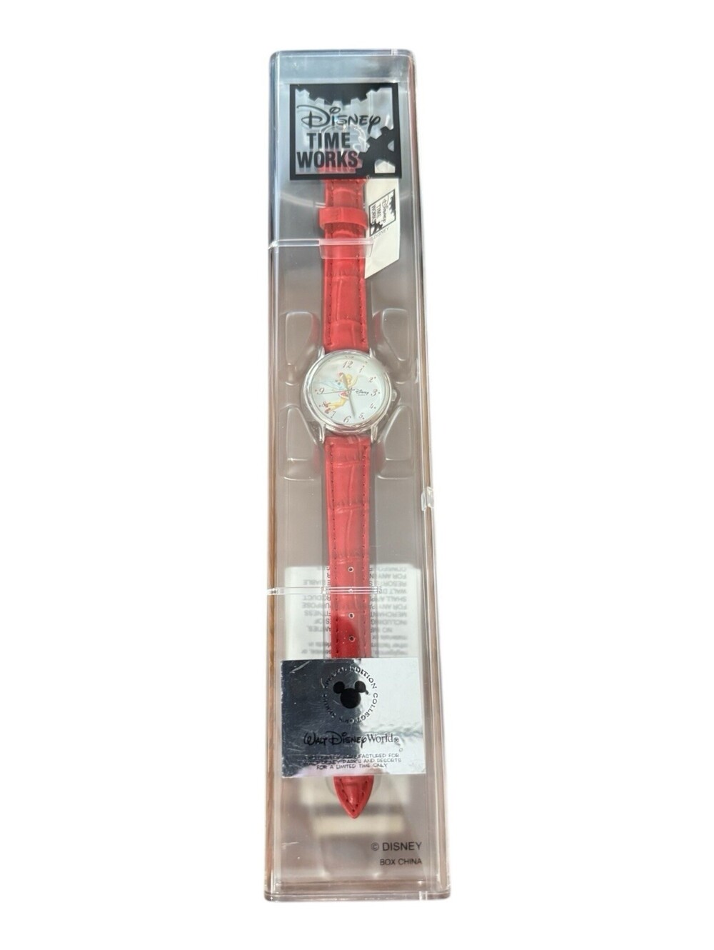 Disney Time Works Watch Tinkerbell Christmas Special Edition Walt Disney World